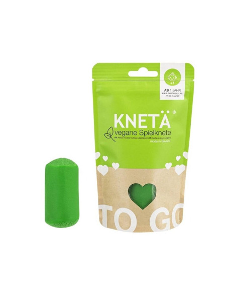 PLASTILINA VEGANA VERDE 100g